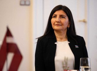 Milli Məclisin nümayəndə heyəti Latviya Seyminin sədri ilə görüşüb