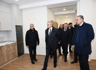Əlaqələndirmə Qərargahının üzvləri Hadrutda bir sıra obyektlərə baxış keçiriblər
