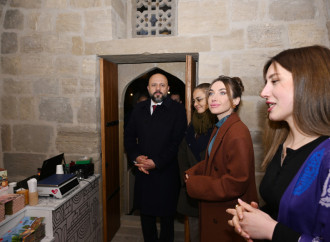 Buxara karvansarasının əsaslı bərpa və konservasiya işlərindən sonra açılışı olub