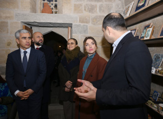 Buxara karvansarasının əsaslı bərpa və konservasiya işlərindən sonra açılışı olub