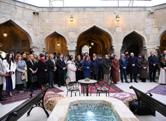 Buxara karvansarasının əsaslı bərpa və konservasiya işlərindən sonra açılışı olub