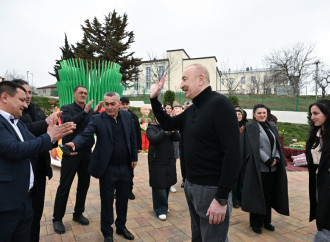 Prezident İlham Əliyev və Birinci xanım Mehriban Əliyeva Xanooba kənd sakinləri ilə səmimi söhbət etdi