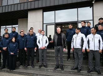 Prezident İlham Əliyev Şamaxıda “Şirvan Aqro” heyvandarlıq kompleksinin açılışında iştirak edib
