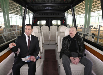 Prezident İlham Əliyev Şamaxıda “Şirvan Aqro” heyvandarlıq kompleksinin açılışında iştirak edib