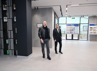 Prezident İlham Əliyev Şamaxıda “Şirvan Aqro” heyvandarlıq kompleksinin açılışında iştirak edib