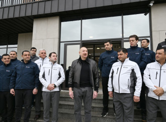Prezident İlham Əliyev Şamaxıda “Şirvan Aqro” heyvandarlıq kompleksinin açılışında iştirak edib
