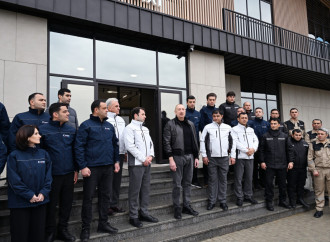 Prezident İlham Əliyev Şamaxıda “Şirvan Aqro” heyvandarlıq kompleksinin açılışında iştirak edib