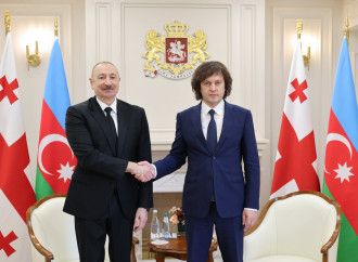 Prezident İlham Əliyevin Gürcüstanın Baş naziri İrakli Kobaxidze ilə təkbətək görüşü olub