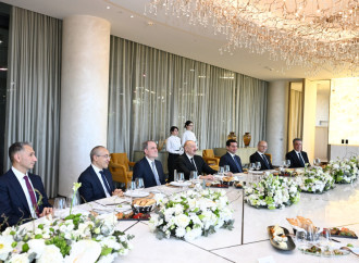 Tbilisidə Prezident İlham Əliyevin şərəfinə lanç verilib