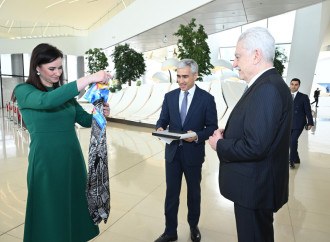 Litvanın Baş naziri İnqa Ruqiniene Heydər Əliyev Mərkəzində olub