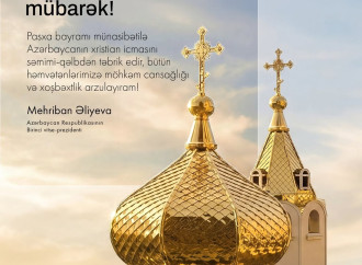 Birinci vitse-prezident Mehriban Əliyeva Pasxa bayramı ilə bağlı paylaşım edib