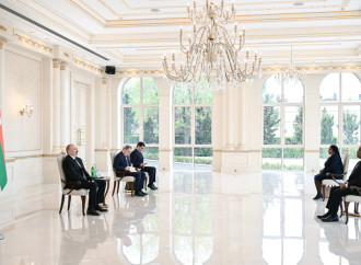 Prezident İlham Əliyev Esvatininin Azərbaycanda yeni təyin olunmuş səfirini qəbul edib