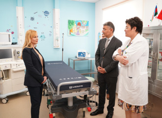 Leyla Əliyevanın təşəbbüsü ilə Albaniyada Xəstəxana Mərkəzinin pediatrik sedasiya otağı istifadəyə verilib