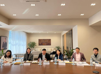 Türk Mədəniyyəti və İrsi Fondunun Prezidenti Almaty Management University (AlmaU) Rektoru ilə görüşüb