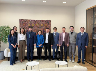Türk Mədəniyyəti və İrsi Fondunun Prezidenti Almaty Management University (AlmaU) Rektoru ilə görüşüb