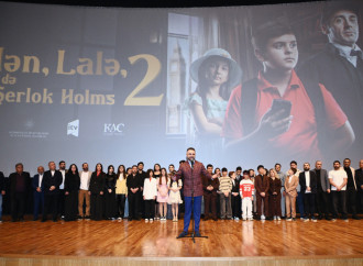 Leyla Əliyeva və Alena Əliyeva “Mən, Lalə, bir də Şerlok Holms 2” filminin ikinci mövsümünün təqdimat mərasimində iştirak ediblər