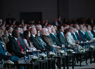 Prezident İlham Əliyev və Birinci xanım Mehriban Əliyeva Antalyada Diplomatiya Forumunun açılış mərasimində iştirak ediblər