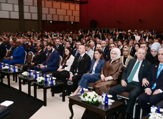 Prezident İlham Əliyev və Birinci xanım Mehriban Əliyeva Antalyada Diplomatiya Forumunun açılış mərasimində iştirak ediblər