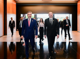 Prezident İlham Əliyev və Birinci xanım Mehriban Əliyeva Antalyada Diplomatiya Forumunun açılış mərasimində iştirak ediblər
