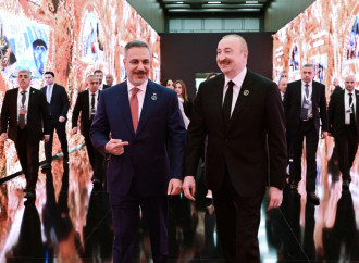 Prezident İlham Əliyev və Birinci xanım Mehriban Əliyeva Antalyada Diplomatiya Forumunun açılış mərasimində iştirak ediblər