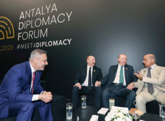 Prezident İlham Əliyev və Birinci xanım Mehriban Əliyeva Antalyada Diplomatiya Forumunun açılış mərasimində iştirak ediblər