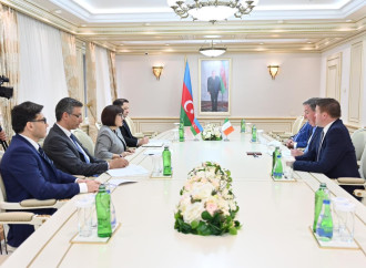 Milli Məclisin sədri İrlandiya-Azərbaycan parlamentlərarası dostluq qrupunun üzvləri ilə görüşüb
