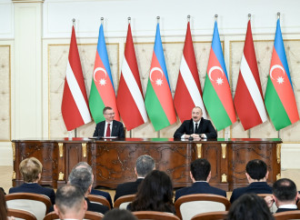 Prezident İlham Əliyev və Latviya Prezidenti Edqars Rinkeviçs mətbuata bəyanatlarla çıxış ediblər