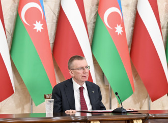 Prezident İlham Əliyev və Latviya Prezidenti Edqars Rinkeviçs mətbuata bəyanatlarla çıxış ediblər