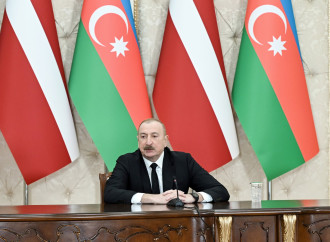 Prezident İlham Əliyev və Latviya Prezidenti Edqars Rinkeviçs mətbuata bəyanatlarla çıxış ediblər