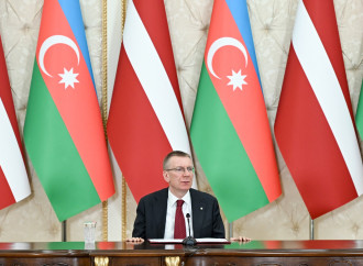 Prezident İlham Əliyev və Latviya Prezidenti Edqars Rinkeviçs mətbuata bəyanatlarla çıxış ediblər