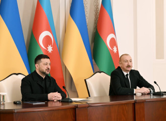 Qəbələdə Prezident İlham Əliyev və Ukrayna Prezidenti mətbuata bəyanatlarla çıxış ediblər