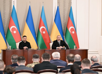 Qəbələdə Prezident İlham Əliyev və Ukrayna Prezidenti mətbuata bəyanatlarla çıxış ediblər