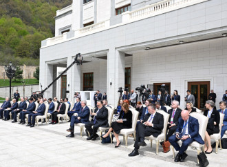 Prezident İlham Əliyev və Çexiyanın Baş naziri Andrey Babiş mətbuata bəyanatlarla çıxış edirlər