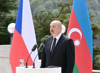 Prezident İlham Əliyev və Çexiyanın Baş naziri Andrey Babiş mətbuata bəyanatlarla çıxış edirlər