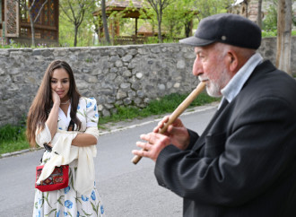 Leyla Əliyeva və Arzu Əliyeva "Yuxarı Baş" Milli Tarix-Memarlıq Qoruğunun ərazisində yerləşən bir sıra tarixi-memarlıq abidələrinin açılışında iştirak ediblər