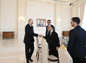 Prezident İlham Əliyev Avropa çempionatında komanda hesabında çempion olan güləşçiləri qəbul edib
