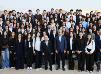 Heydər Əliyev Mərkəzində gənclərlə “Heydər Əliyev və Ömər Eldarov yaradıcılığı” mövzusunda görüş olub