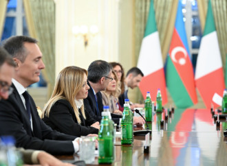 Prezident İlham Əliyevin İtaliya Nazirlər Şurasının sədri ilə geniş tərkibdə görüşü olub