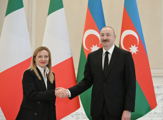 Prezident İlham Əliyevin İtaliya Nazirlər Şurasının sədri Ciorcia Meloni ilə təkbətək görüşü keçirilir