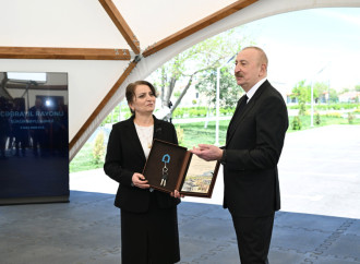 Prezident İlham Əliyev və Birinci xanım Mehriban Əliyeva Cəbrayıl rayonuna səfər ediblər