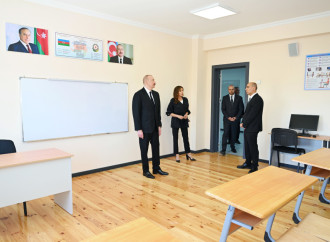 Prezident İlham Əliyev və Birinci xanım Mehriban Əliyeva Cəbrayıl rayonunun Şükürbəyli kəndinin açılışında iştirak ediblər