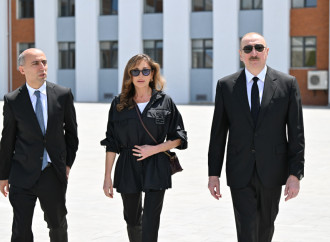 Prezident İlham Əliyev və Birinci xanım Mehriban Əliyeva Cəbrayıl rayonunun Şükürbəyli kəndinin açılışında iştirak ediblər