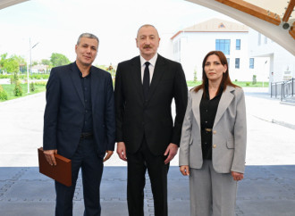 Prezident İlham Əliyev və Birinci xanım Mehriban Əliyeva Cəbrayıl rayonunun Şükürbəyli kəndinə köçən sakinlərlə görüşüblər
