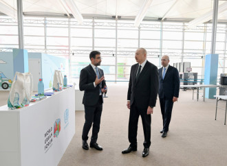 Prezident İlham Əliyev Bakı Olimpiya Stadionunun ərazisində WUF13 ilə bağlı görülən işlərlə tanış olub