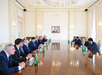 Prezident İlham Əliyev Slovakiya Milli Şurası sədrinin başçılıq etdiyi nümayəndə heyətini qəbul edib