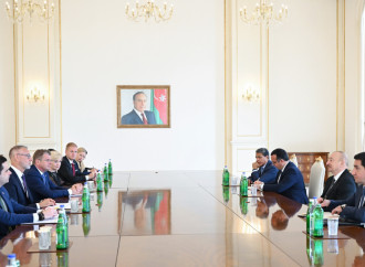 Prezident İlham Əliyev Slovakiya Milli Şurası sədrinin başçılıq etdiyi nümayəndə heyətini qəbul edib