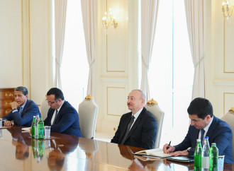 Prezident İlham Əliyev Slovakiya Milli Şurası sədrinin başçılıq etdiyi nümayəndə heyətini qəbul edib