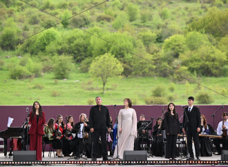 Şuşada "Xarıbülbül" Beynəlxalq Musiqi Festivalının möhtəşəm açılışı keçirilib