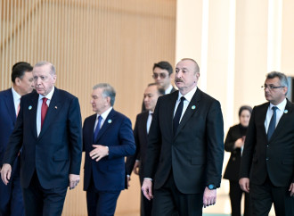 Prezident İlham Əliyev və TDT-nin qeyri-rəsmi Zirvə görüşünün digər iştirakçıları Türk Sivilizasiyası Mərkəzinin təməlqoyma mərasimində iştirak ediblər