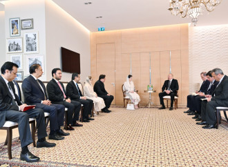 Prezident İlham Əliyev Pakistanın Pəncab əyalətinin Baş nazirini qəbul edib
